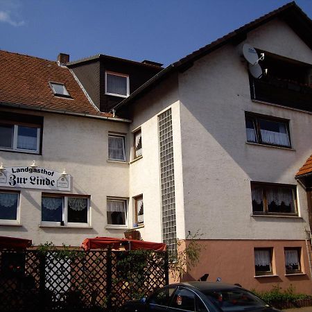Landgasthof Zur Linde Munchhausen Exterior foto